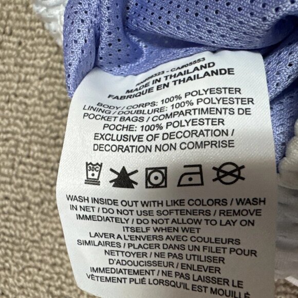 Nike Shorts White Purple Elastic Waist Women’s Size XS - Picture 6 of 11